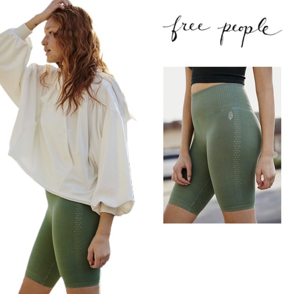 Free People Pants - Free People Good Karma Bike Short M/L